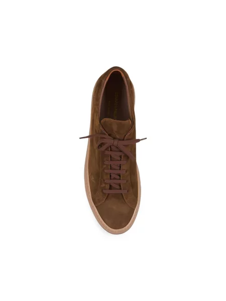 Sneakersy Common Projects skórzane brązowe