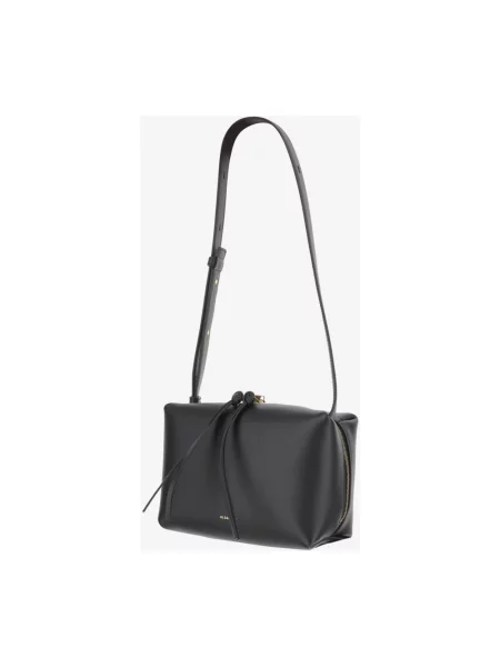 Torebka crossbody Jil Sander skórzana czarna