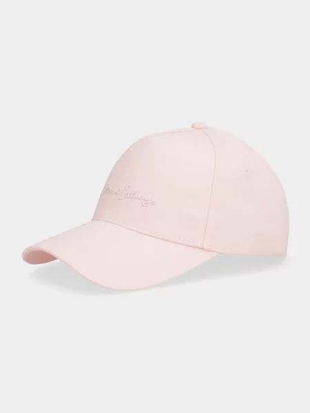 Armani Exchange baseballová čepice růžová