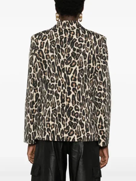 Sacou Theory cu model leopard negru