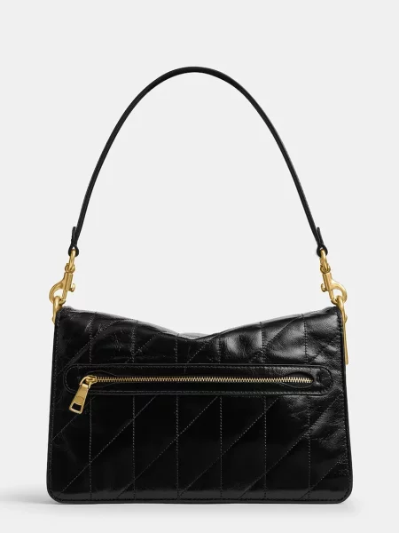 Colier Coach din piele negru