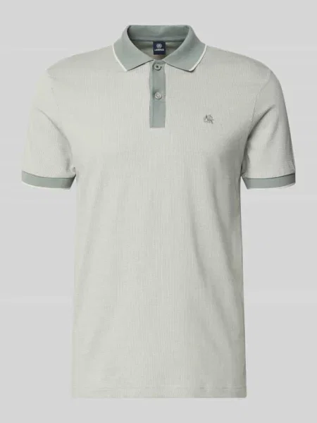 Koszulka polo o kroju regular fit z wyhaftowanym logo Lerros