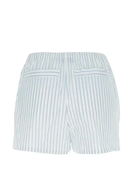 Pantaloni scurți Dunst cu dungi cu cordon alb