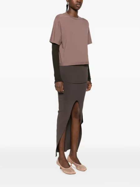 Tričko Rick Owens Drkshdw hnedá