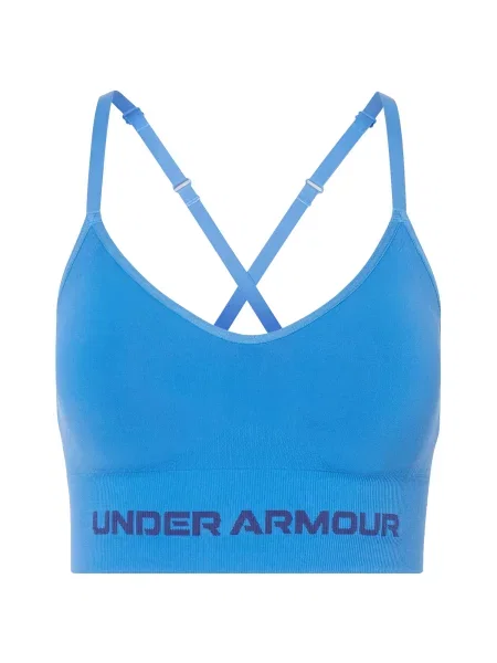 UNDER ARMOUR Sutien sport Vanish Seamless azur / bordeaux roșu
