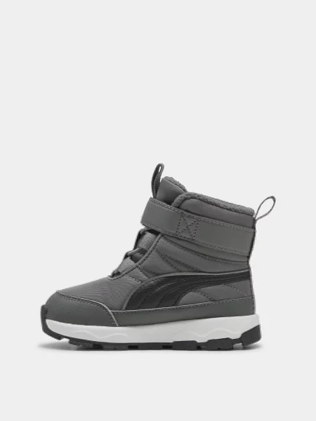 Дитячі Черевики PUMA EVOLVE BOOT AC текстиль сірий