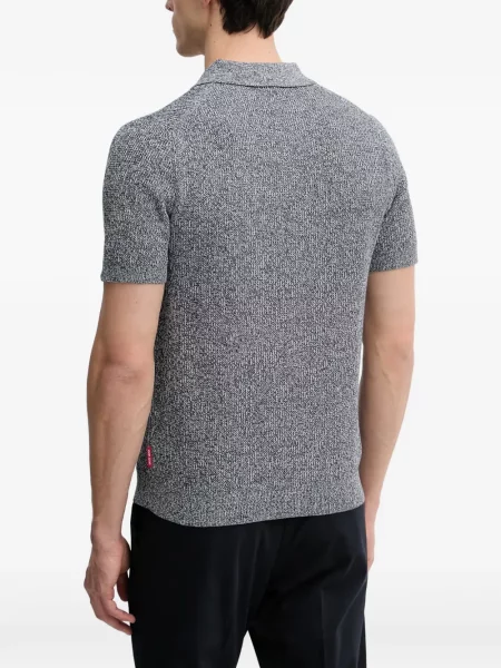 Scurt tricou Joop! tricotate gri