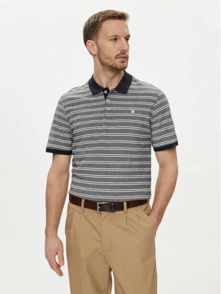 Polo majica Jack&Jones siva