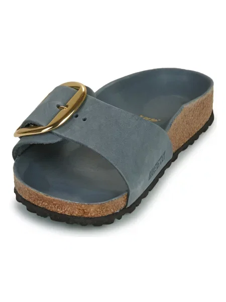 Birkenstock Šľapky Madrid Big Buckle Hex Sivá modrá