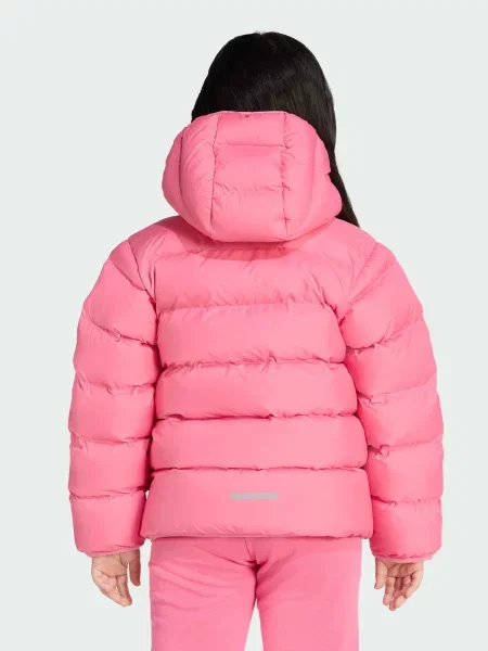 Детская куртка Adidas розовая