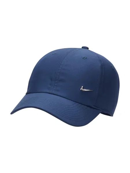 Czapka Nike Dri-FIT Club Unstructured Metal Swoosh Cap Dla obu płci niebieska