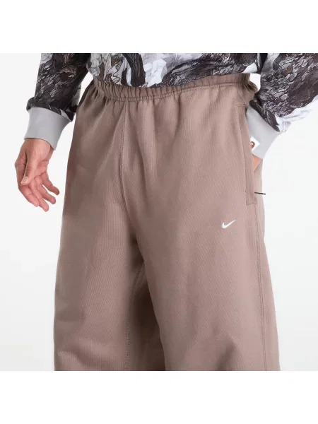 Флийс панталон Nike бяло