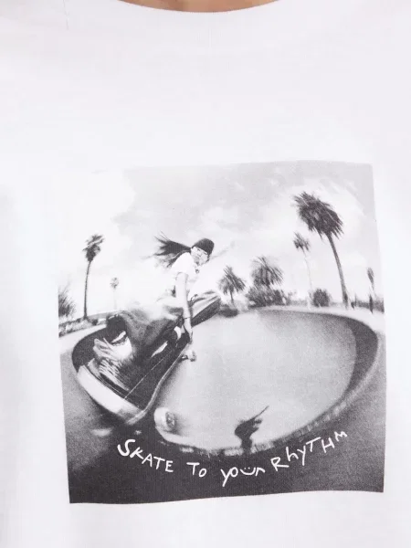 Vans t-shirt biały