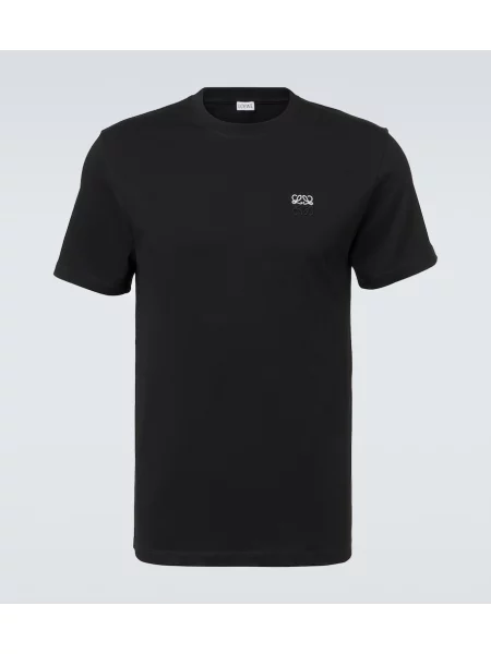 Tricou Loewe din jerseu negru