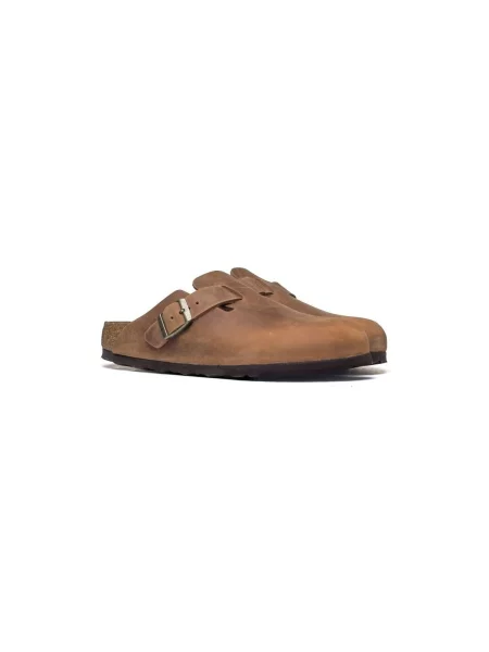 BIRKENSTOCK Boston LEOI Úzke žabky v koňakovej farbe hnedá
