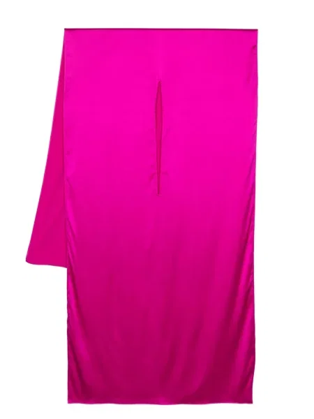 Jedwabna szal Gianluca Capannolo różowa