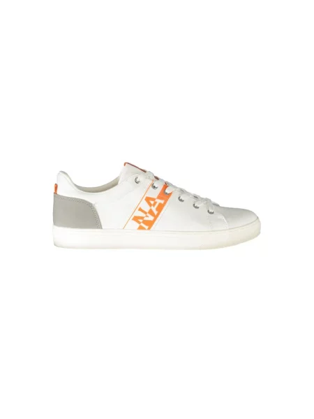 Sneakersy Napapijri sznurowane białe