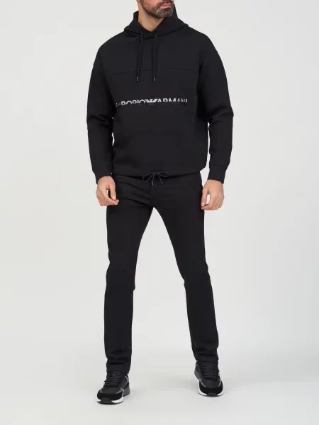 Толстовка Emporio Armani чорна