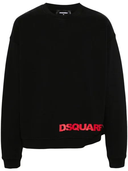 Hanorac Dsquared2 cu imagine negru