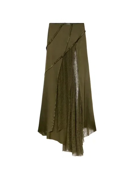 Fustă Blumarine din dantelă verde
