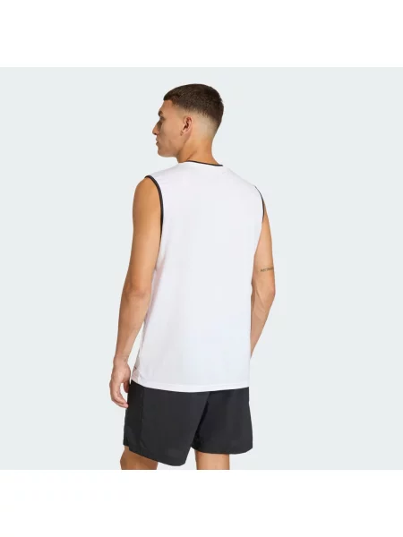 ADIDAS PERFORMANCE Funkční tričko černá bílá