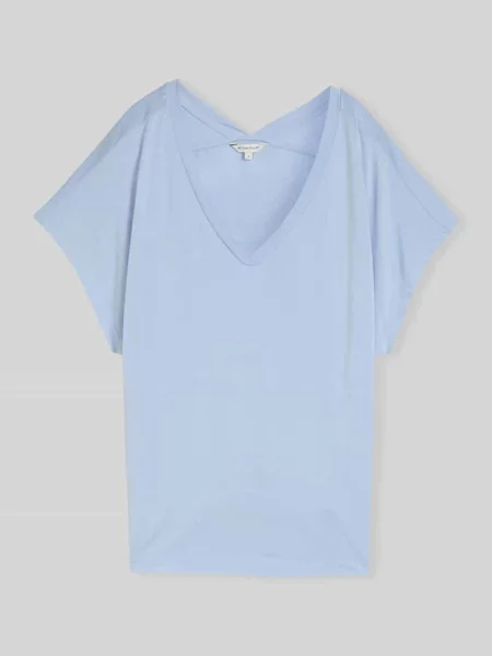 T-shirt o kroju loose fit z mieszanki Tom Tailor