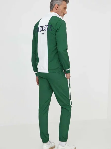 Komplet dresowy Lacoste zielony