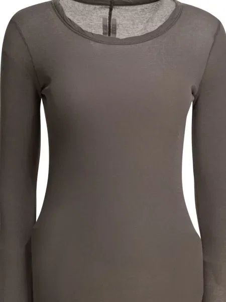 Midi suknelė Rick Owens ruda
