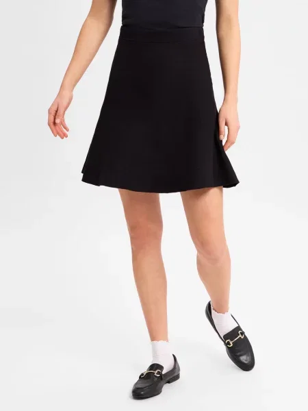 Vila Spódnica VISway Kobiety jednolity S czarny