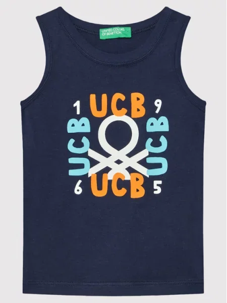 Majica United Colors Of Benetton modra