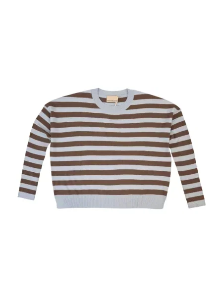 Sweter Pennyblack w paski z paskiem