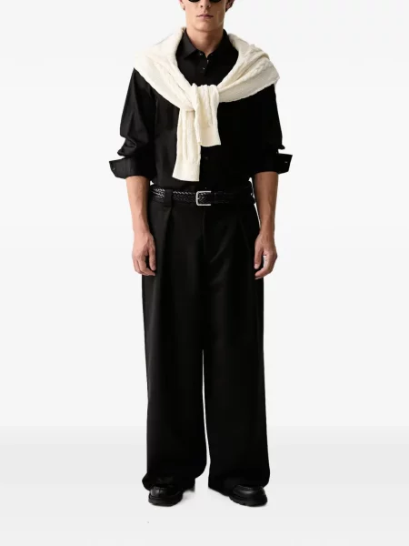 Lung cămașă Armani Exchange negru