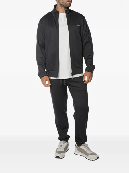 Hanorac Armani Exchange tricotate cu imagine negru
