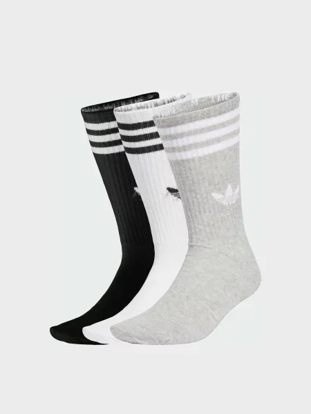 Adidas Набір шкарпеток Унісекс Комбінований верх чорний