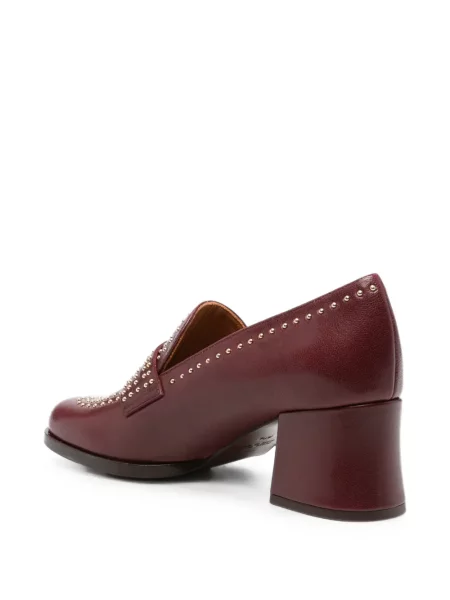 Pantofi cu toc Chie Mihara din piele roșu