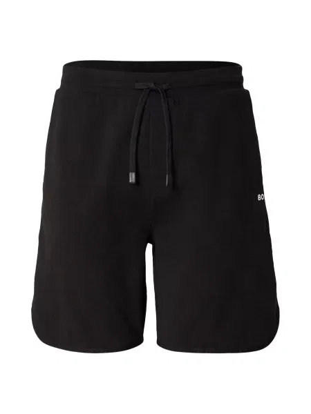 BOSS Pantaloni Member' negru
