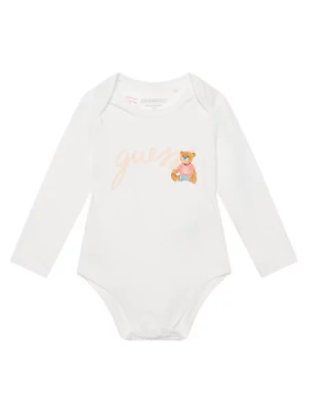Sada mikina body a tepláky Guess růžové
