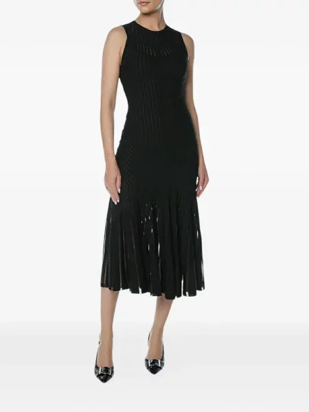 Rochie midi Ted Baker tricotate negru