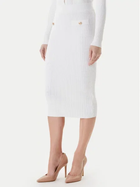 Ravno krilo Guess bela