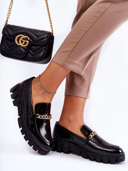 Mocasini Sergio Leone negru