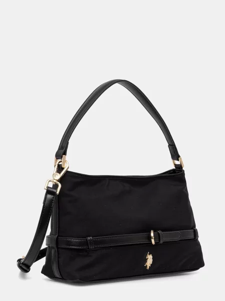 U.S. Polo Assn. geantă crossbody pentru femei HOUSTON negru