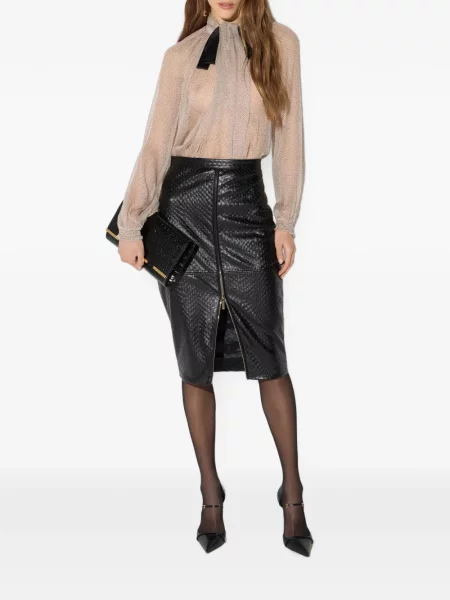 Fustă Elisabetta Franchi negru