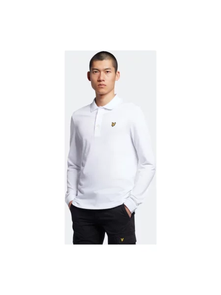 Koszulka polo Lyle & Scott klasyczna biała