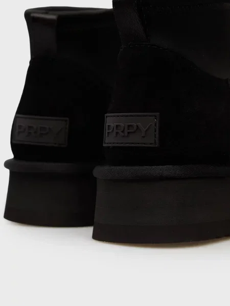 Кожаные сапоги Prpy черные