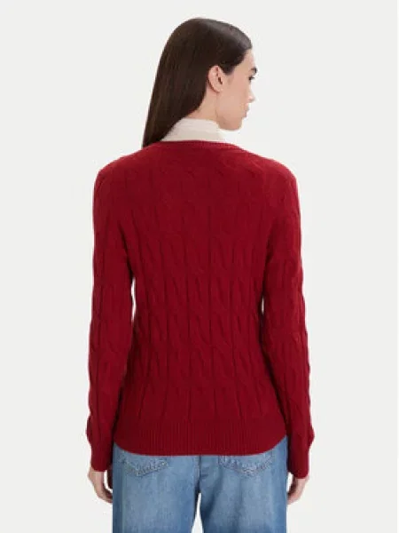 Tommy Hilfiger Pulover rdeča