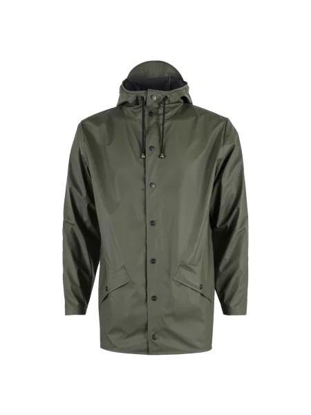 Rains Jacket Green Unisex Kurtki Rains Size: S zielony