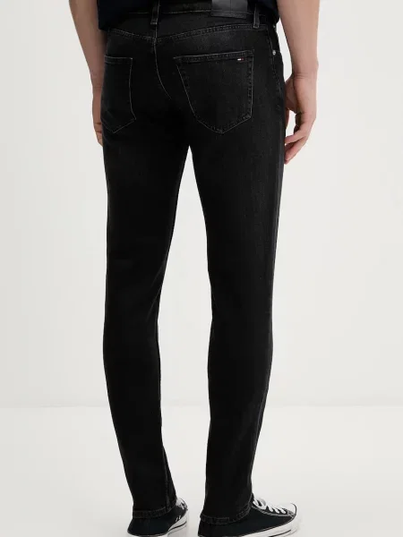 Tommy Jeans jeans negru