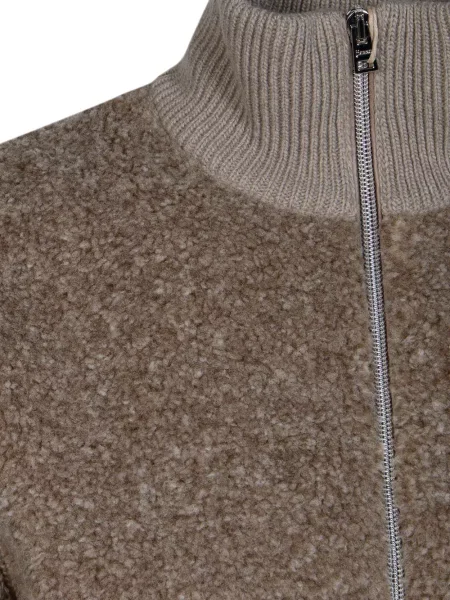 Cardigan Herno tricotate maro
