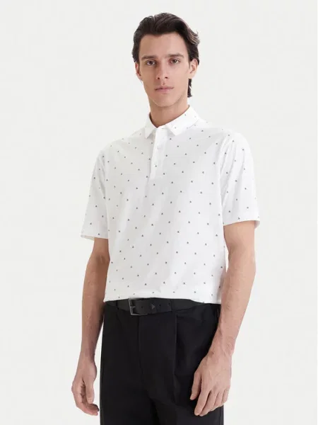 Armani Exchange Поло білий