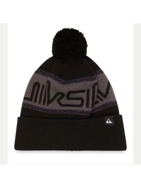 Zimní čepice Quiksilver Summit Beanie true black černý
